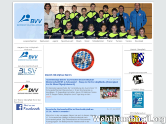 opf.bvv.volley.de website preview