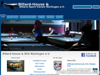 billardhouse.de website preview