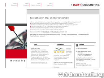 dart-consulting.de website preview