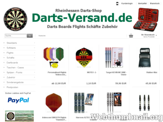 darts-versand.de website preview