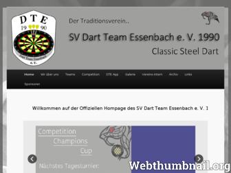 dart-team-essenbach.de website preview