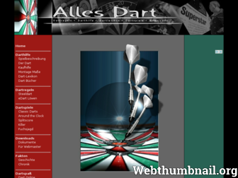 alles-dart.de website preview