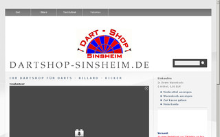 dartshop-sinsheim.de website preview