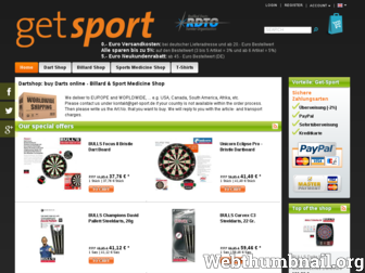 get-sport.de website preview
