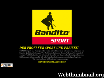 bandito.de website preview