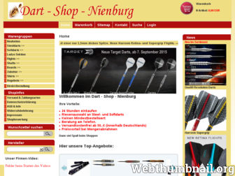 dart-shop-nienburg.de website preview