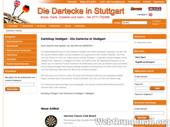 dartshop-stuttgart.de website preview