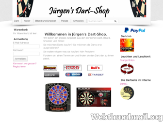 dart-shop-harmuth.de website preview
