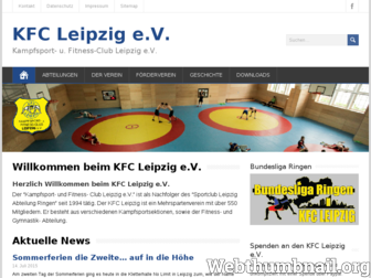 kfc-leipzig.de website preview