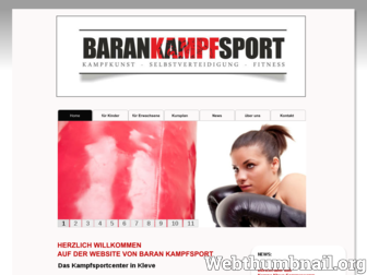 barankampfsport.de website preview