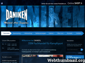 daniken.at website preview