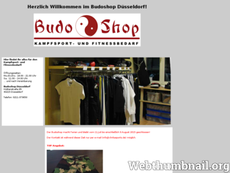 budoshop-duesseldorf.de website preview