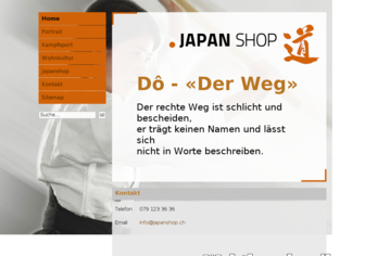 japanshop.ch website preview