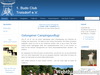 budo-club-troisdorf.de website preview