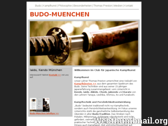 budo-muenchen.com website preview
