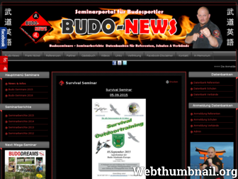 budo-news.com website preview