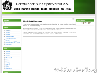 dortmunder-budo-sv.de website preview
