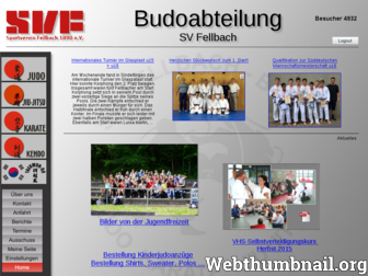 svf-budo.de website preview