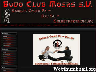 budoclub-moers.de website preview