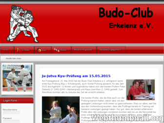 budo-club-erkelenz.de website preview