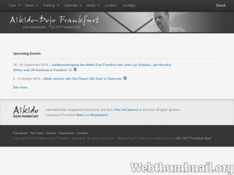 aikido-frankfurt.de website preview