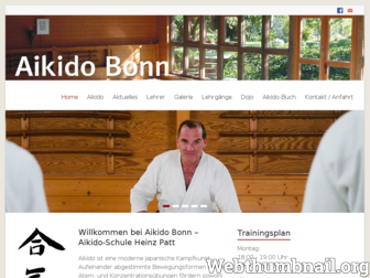 aikido-bonn.de website preview