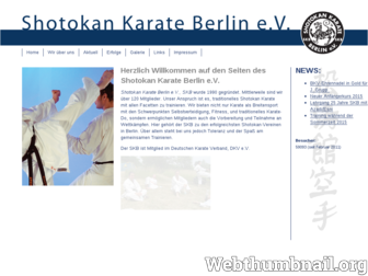 shotokan-karate-berlin.com website preview