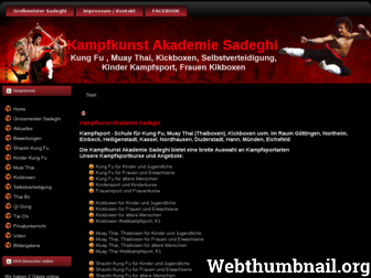 master-sadeghi.de website preview