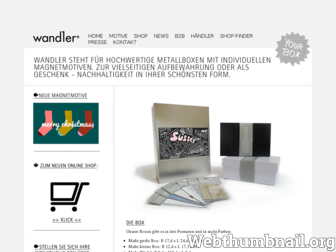 wandler-box.com website preview