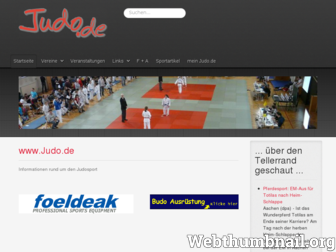 judo.de website preview