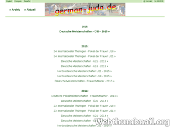 german-judo.de website preview