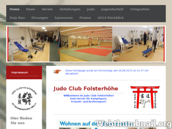 jcfolsterhoehe.de website preview