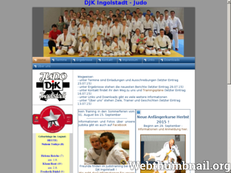 djk-ingolstadt-judo.de website preview