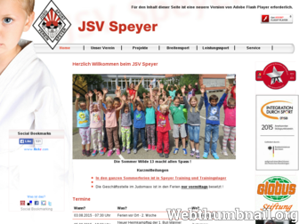 judo-speyer.de website preview