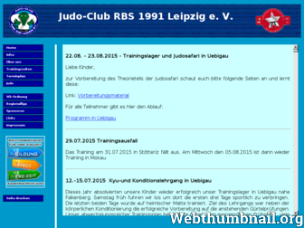 judo-rbs.de website preview