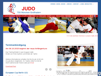 judo-grosshadern.de website preview