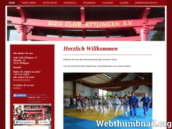 judoclub-ettlingen.de website preview