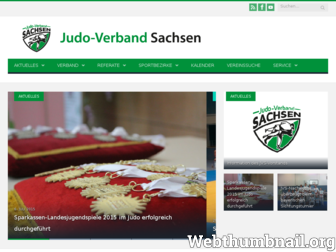 judoverbandsachsen.de website preview