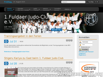 judo-fulda.de website preview