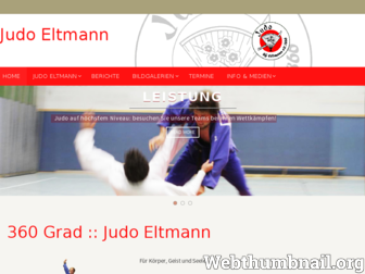 judo-eltmann.de website preview