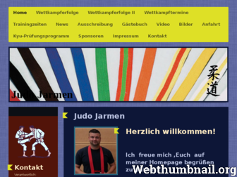 judo-jarmen.de website preview