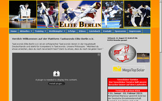 tkd-elite-berlin.de website preview