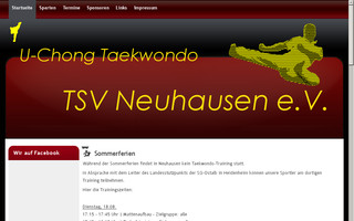 tkd-neuhausen.de website preview