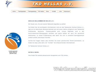 tkd-hellas.de website preview