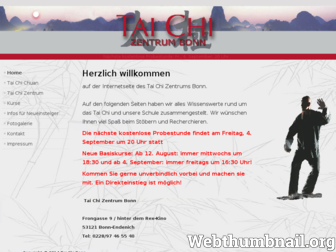tai-chi-bonn.com website preview