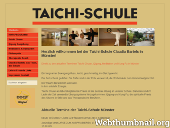 taichi-muenster.de website preview