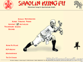 kung-fu-muc.de website preview