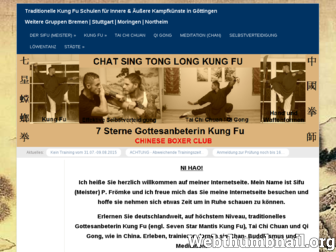 kungfu-boxerclub.de website preview