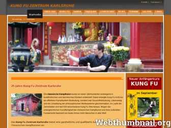 kungfu-karlsruhe.de website preview