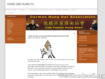 kungfu-info.de website preview
